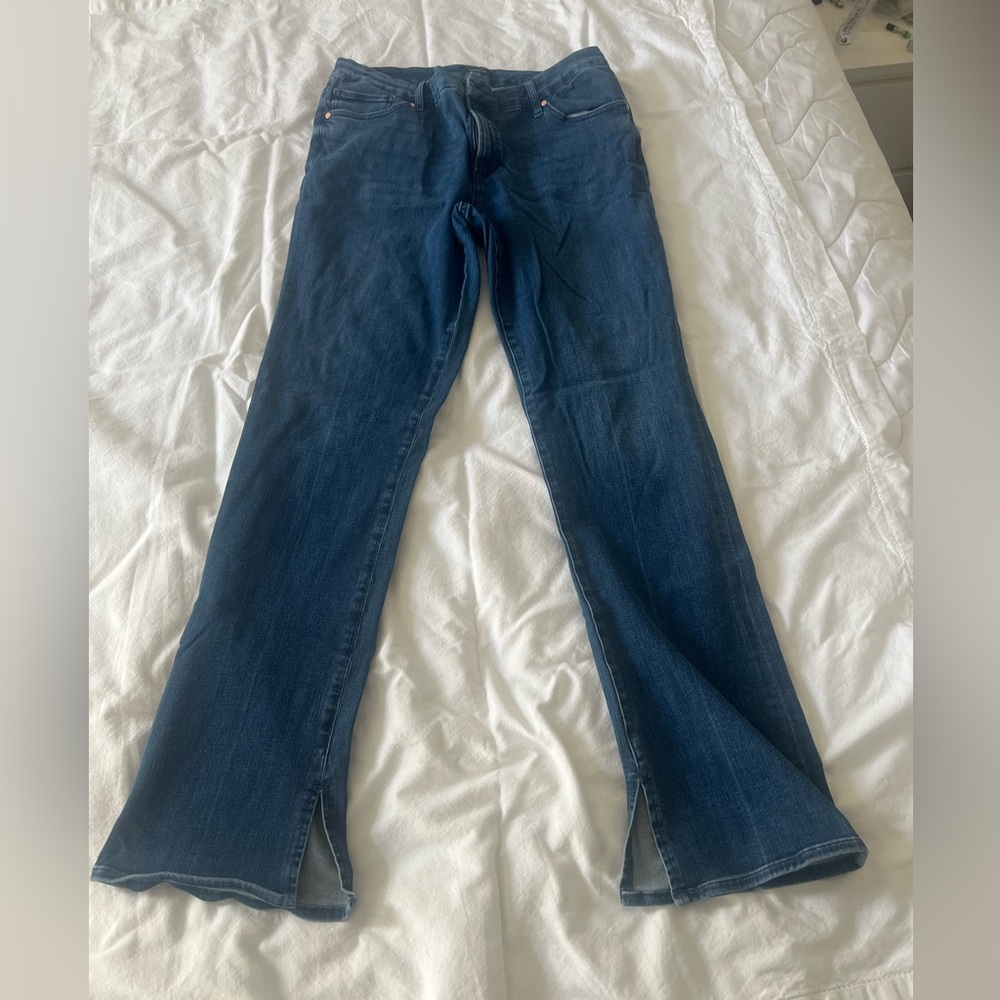 Express Mid-rise Skyscraper Jeans, Flexx fit, Size large (fits sizes 16,14,12)
